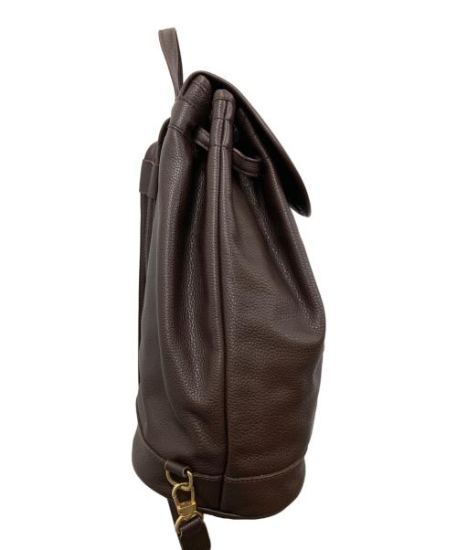 LONGCHAMP（ロンシャン）LONGCHAMP (ロンシャン) レザーリュック ブラウンの古着・服飾アイテム