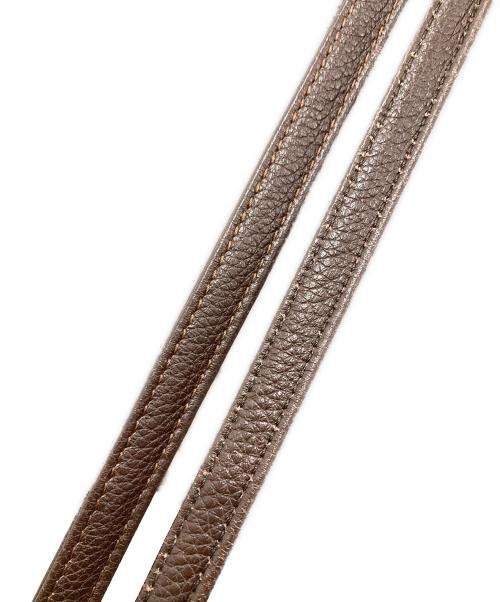 LONGCHAMP（ロンシャン）LONGCHAMP (ロンシャン) レザーリュック ブラウンの古着・服飾アイテム