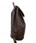 LONGCHAMP (ロンシャン) レザーリュック ブラウン：7000円
