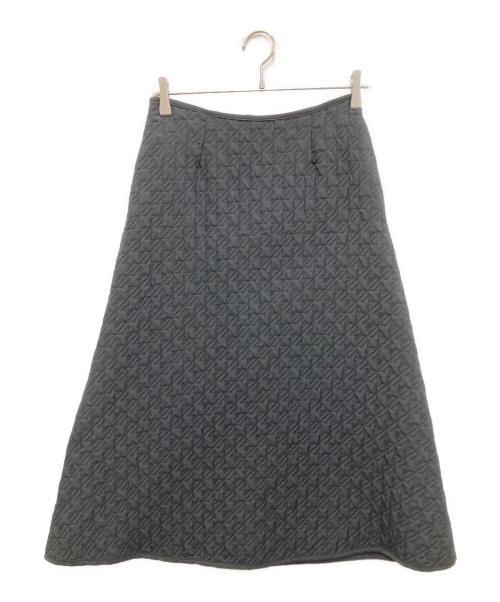 COUP DE CHANCE（クードシャンス）COUP DE CHANCE (クードシャンス) キルティングスカート ブラック サイズ:40の古着・服飾アイテム