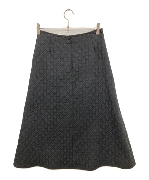 COUP DE CHANCE（クードシャンス）COUP DE CHANCE (クードシャンス) キルティングスカート ブラック サイズ:40の古着・服飾アイテム