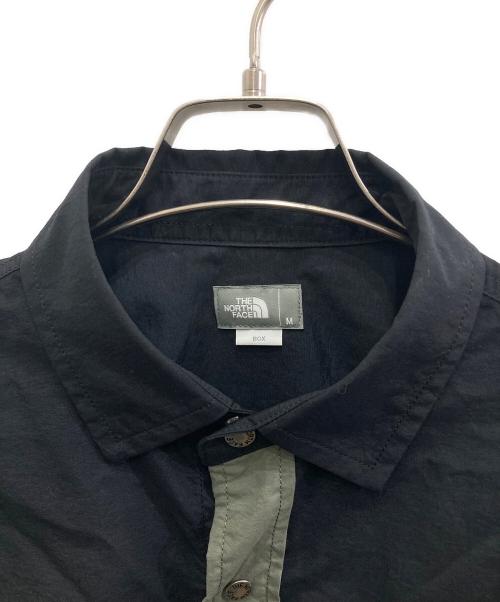 THE NORTH FACE（ザ ノース フェイス）THE NORTH FACE (ザ ノース フェイス) L/S Nuptse Shirt/ロングスリーブヌプシシャツ カーキ×ブラック サイズ:Mの古着・服飾アイテム