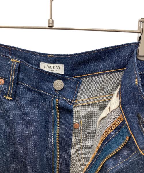 leno（リノ）leno (リノ) KAY HIGH WAIST JEANS インディゴ サイズ:3の古着・服飾アイテム