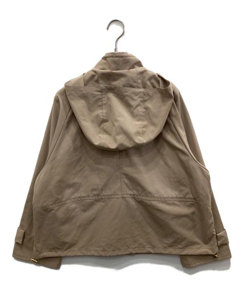 quaranciel（カランシエル）quaranciel (カランシエル) ビッグフードドロストマウンテンパーカー ベージュ サイズ:Freeの古着・服飾アイテム