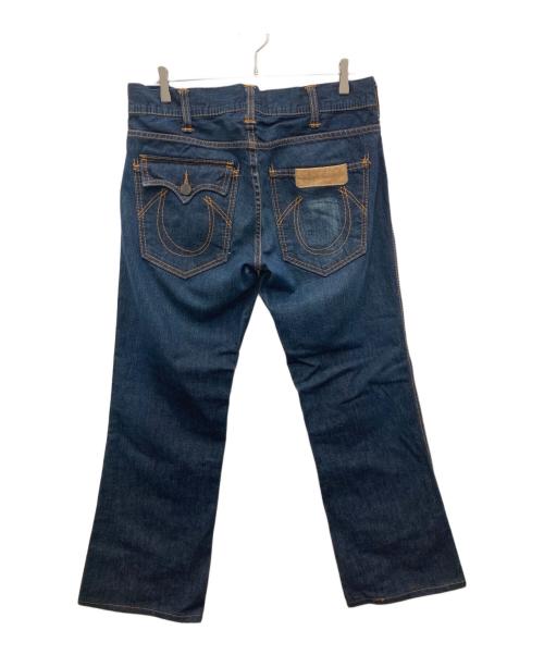 TRUE RELIGION（トゥルー レリジョン）TRUE RELIGION (トゥルー レリジョン) フレアデニムパンツ ブルー サイズ:W32の古着・服飾アイテム