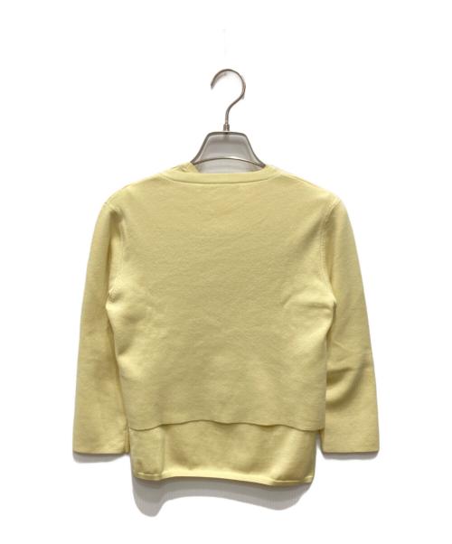 CELFORD（セルフォード）CELFORD (セルフォード) アンサンブルカーディガン イエロー サイズ:36の古着・服飾アイテム