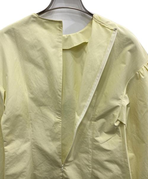 ESTNATION（エストネーション）ESTNATION (エストネーション) パフスリーブブラウス イエロー サイズ:36の古着・服飾アイテム