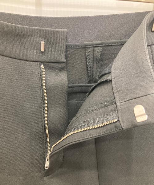 ESTNATION（エストネーション）ESTNATION (エストネーション) スリットパンツ ブラック サイズ:38の古着・服飾アイテム