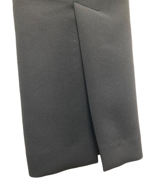 ESTNATION（エストネーション）ESTNATION (エストネーション) スリットパンツ ブラック サイズ:38の古着・服飾アイテム