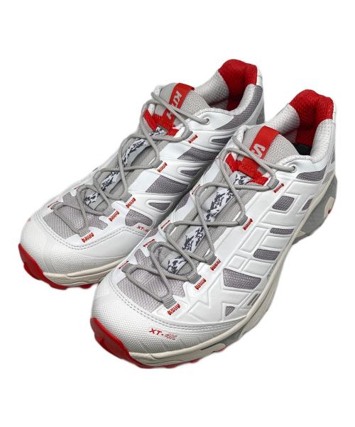 SALOMON（サロモン）SALOMON (サロモン) KITH (キス) XT-4K ホワイト×レッド サイズ:27.5の古着・服飾アイテム