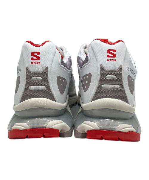 SALOMON（サロモン）SALOMON (サロモン) KITH (キス) XT-4K ホワイト×レッド サイズ:27.5の古着・服飾アイテム