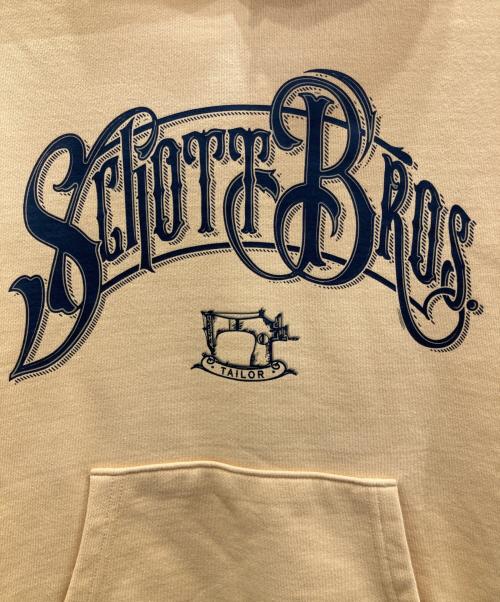 Schott（ショット）Schott (ショット) プルオーバーパーカー イエロー サイズ:MEDIUMの古着・服飾アイテム