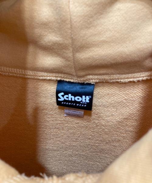 Schott（ショット）Schott (ショット) プルオーバーパーカー イエロー サイズ:MEDIUMの古着・服飾アイテム