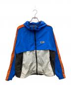 Onitsuka Tigerオニツカタイガー）の古着「ナイロンジャケット」｜ブルー