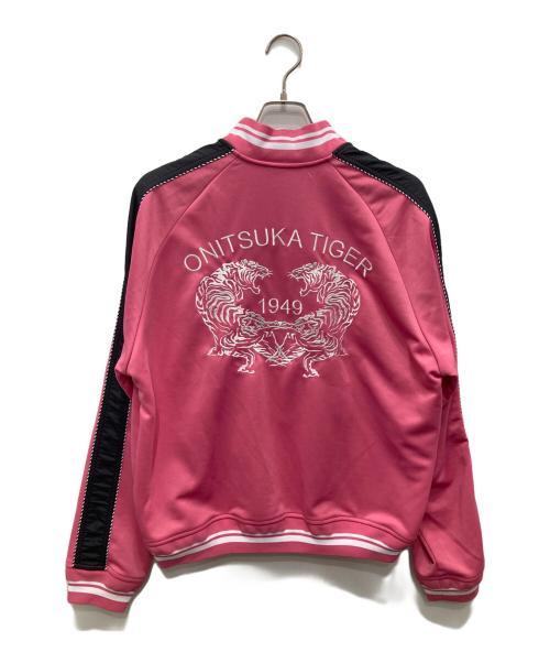 Onitsuka Tiger（オニツカタイガー）Onitsuka Tiger (オニツカタイガー) Track Top ピンク サイズ:Lの古着・服飾アイテム