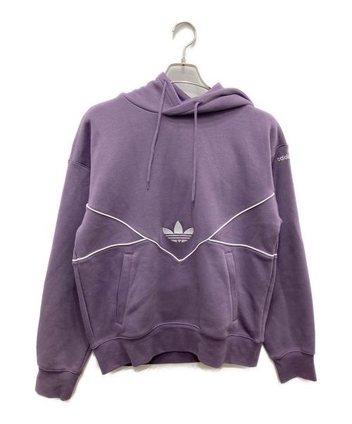 adidas（アディダス）adidas (アディダス) Adicolor Seasonal Archive Hoodie パープル サイズ:Lの古着・服飾アイテム