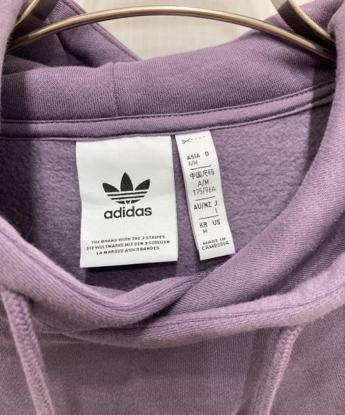 adidas（アディダス）adidas (アディダス) Adicolor Seasonal Archive Hoodie パープル サイズ:Lの古着・服飾アイテム