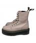 Dr.Martens (ドクターマーチン) Jadon III ブーツ 8ホールブーツ ピンクベージュ サイズ:EU38：13000円