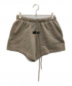 FOG ESSENTIALSフィアオブゴッド エッセンシャル）の古着「スウェットハーフパンツ」｜ベージュ