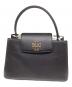 TORY BURCH（トリーバーチ）の古着「Britten Small Satchel」｜ブラック