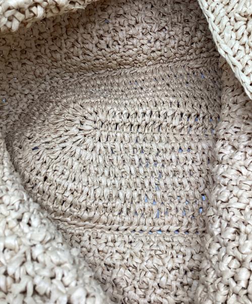 COACH（コーチ）COACH (コーチ) ペーパーストロー スモールトートバッグ ベージュの古着・服飾アイテム