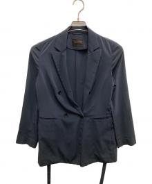 TOMORROW LAND collection（トゥモローランドコレクション）の古着「ダブルブレストジャケット」｜ネイビー