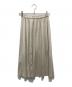 BALLSEY (ボールジィ) ライトスエード プリーツミディスカート ベージュ サイズ:34 未使用品：5000円