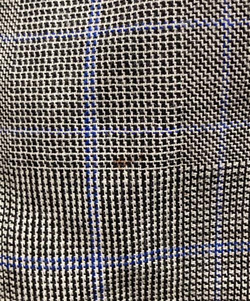 TOMORROW LAND collection（トゥモローランドコレクション）TOMORROW LAND collection (トゥモローランドコレクション) ウールシルクブロックトゥース 4-wayジレ グレー サイズ:36の古着・服飾アイテム