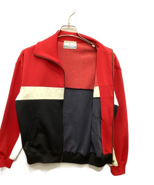 Champion（チャンピオン）Champion (チャンピオン) 90'sトラックジャケット レッド×ブラック サイズ:Lの古着・服飾アイテム