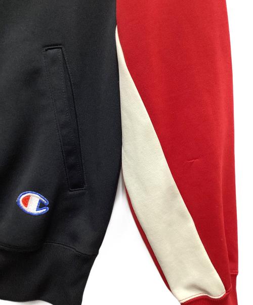 Champion（チャンピオン）Champion (チャンピオン) 90'sトラックジャケット レッド×ブラック サイズ:Lの古着・服飾アイテム