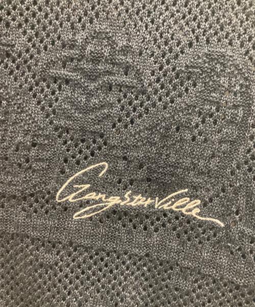 GANGSTERVILLE（ギャングスタービル）GANGSTERVILLE (ギャングスタービル) PAISLEY - JQ KNIT CARDIGAN ブラック サイズ:Mの古着・服飾アイテム