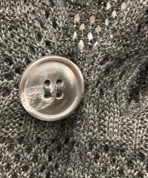 GANGSTERVILLE（ギャングスタービル）GANGSTERVILLE (ギャングスタービル) PAISLEY - JQ KNIT CARDIGAN ブラック サイズ:Mの古着・服飾アイテム