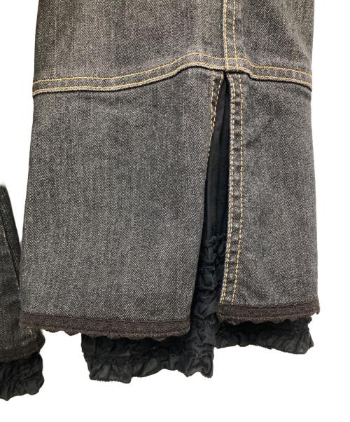 PINK HOUSE（ピンクハウス）PINK HOUSE (ピンクハウス) デニムパンツ ブラック サイズ:Lの古着・服飾アイテム