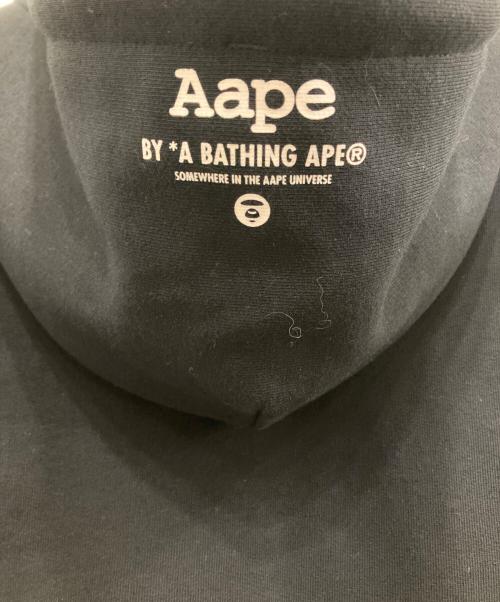 A BATHING APE（ア ベイシング エイプ）A BATHING APE (ア ベイシング エイプ) ジップパーカー ブラック サイズ:Lの古着・服飾アイテム