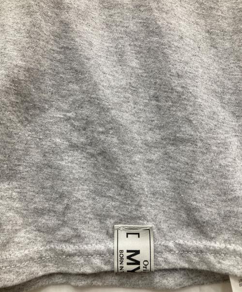 myne（マイン）myne (マイン) 半袖Tシャツ グレー サイズ:Mの古着・服飾アイテム