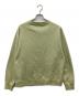 MYNE (マイン) 刺繍スウェット グリーン サイズ:M：4000円