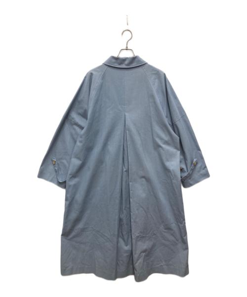 COLLAGE GALLARDAGALANTE（コラージュ ガリャルダガランテ）COLLAGE GALLARDAGALANTE (コラージュ ガリャルダガランテ) ステンカラーコート ブルー サイズ:Fの古着・服飾アイテム