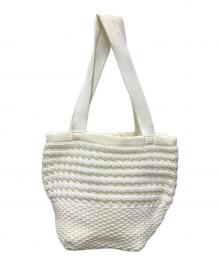 knii（ニー）の古着「ニットトートバッグ」｜ホワイト