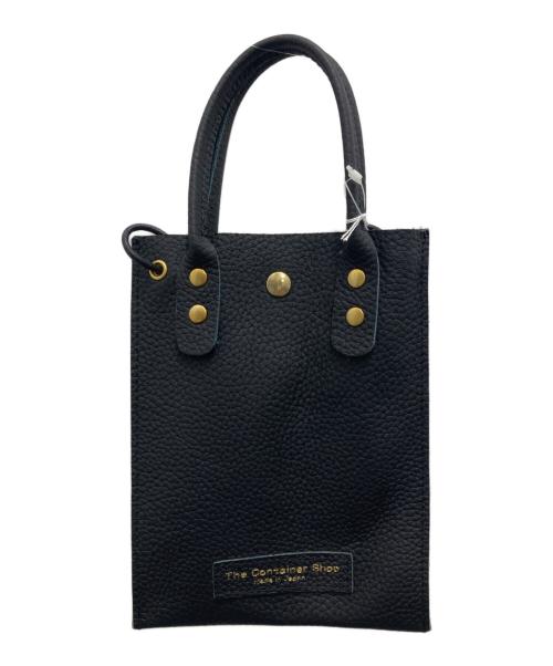 THE CONTAINER SHOP（ザコンテナショップ）THE CONTAINER SHOP (ザコンテナショップ) ショルダーポーチ ブラック 未使用品の古着・服飾アイテム