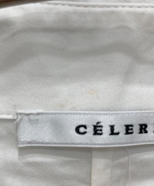 CELERI（セルリ）CELERI (セルリ) バルーンスリーブシャツ ホワイト サイズ:FREEの古着・服飾アイテム