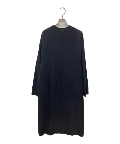 ATON（エイトン）ATON (エイトン) カットソーワンピース ブラック サイズ:2の古着・服飾アイテム