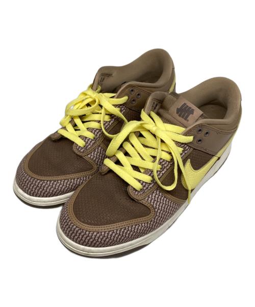NIKE（ナイキ）NIKE (ナイキ) UNDEFEATED (アンディフィーテッド) Dunk Low SP ライトブラウン サイズ:28.5cmの古着・服飾アイテム