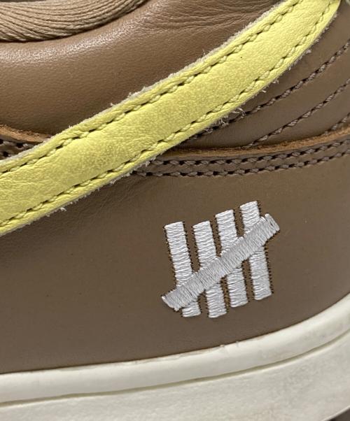 NIKE（ナイキ）NIKE (ナイキ) UNDEFEATED (アンディフィーテッド) Dunk Low SP ライトブラウン サイズ:28.5cmの古着・服飾アイテム