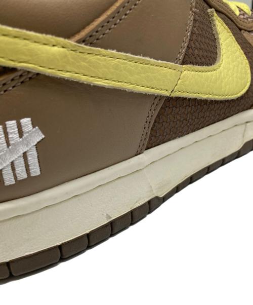 NIKE（ナイキ）NIKE (ナイキ) UNDEFEATED (アンディフィーテッド) Dunk Low SP ライトブラウン サイズ:28.5cmの古着・服飾アイテム