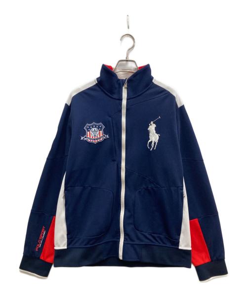POLO SPORT（ポロスポーツ）POLO SPORT (ポロスポーツ) トラックジャケット ネイビー サイズ:Lの古着・服飾アイテム