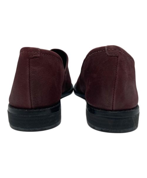 CLARKS（クラークス）CLARKS (クラークス) レザースリッポン バーガンディー サイズ:23.5の古着・服飾アイテム