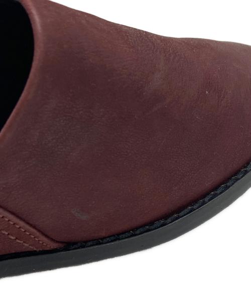 CLARKS（クラークス）CLARKS (クラークス) レザースリッポン バーガンディー サイズ:23.5の古着・服飾アイテム