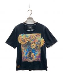 glamb×ジョジョの奇妙な冒険（グラム×ジョジョノ奇妙ナ冒険）の古着「ザワールドTシャツ」｜ブラック