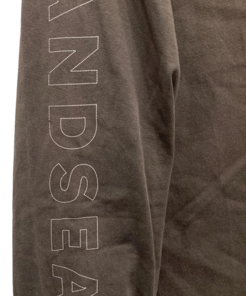 WIND AND SEA（ウィンダンシー）WIND AND SEA (ウィンダンシー) Denham (デンハム) プリントカットソー ブラウン サイズ:Sの古着・服飾アイテム