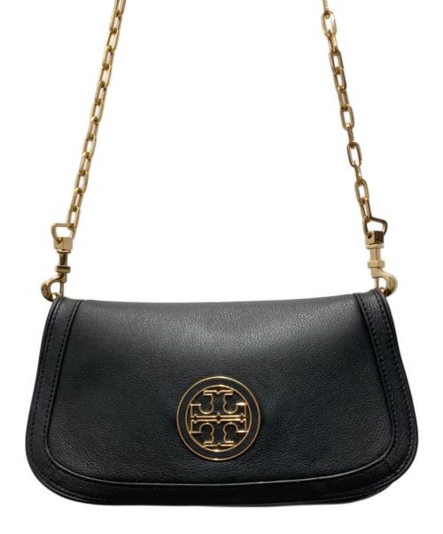 TORY BURCH（トリーバーチ）TORY BURCH (トリーバーチ) チェーンショルダーバッグ ブラックの古着・服飾アイテム